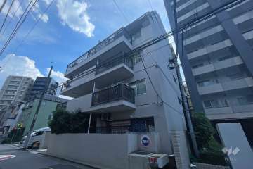 ハイリーハイツ並木の外観（北東側から）