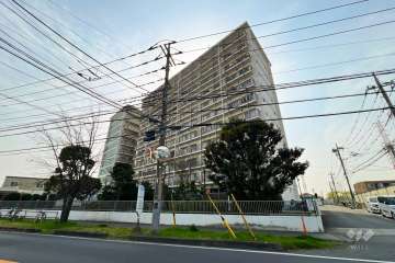 メゾン新郷の外観（北東側から）