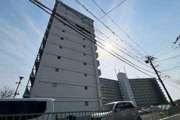 メゾン新郷の外観（北側から）