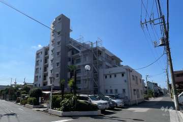西青木コーポサンキョーの外観（北東側から）