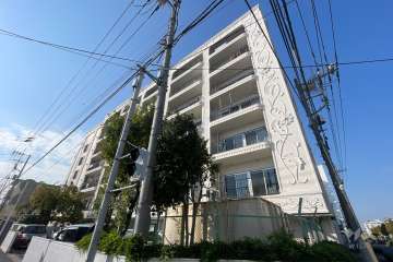 シャンボール西川口の外観（北東側から）