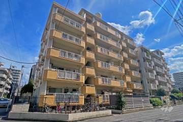 並木第２コーポサンキョーの外観（北西側から）