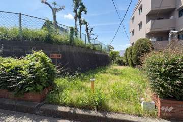 敷地に隣接する公園