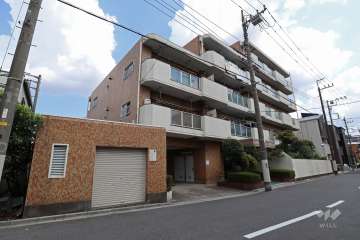 川口飯塚第2ローヤルコーポの外観（北西側から）