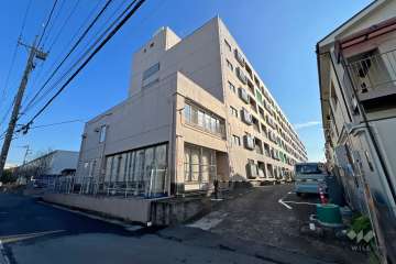コーポ根岸の外観（北西側から）