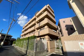 コスモ鳩ヶ谷セカンドヴィラージュの外観（南西側から）