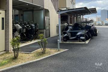 駐輪場・バイク置場（屋根付き）