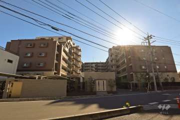 ルピアコート川口戸塚の外観（北側から）