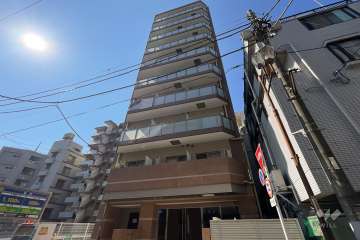 アゼスト西川口２の外観（北西側から）