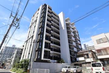 プレミスト川口並木の外観（南東側から）