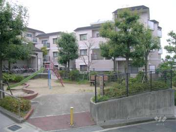 敷地に隣接した公園