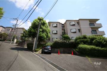 フォルム池田五月丘の外観（北側から）