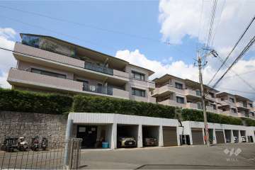 フォルム池田五月丘の外観（南側から）