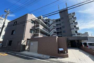 グランドメルシー北原台の外観（北西側から）