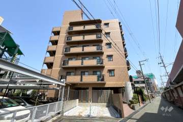 コンドミニアム石橋の外観（南西側から）