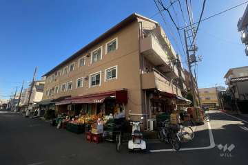 エルアルカサル尾久の外観（北西側から）