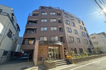クレストフォルム町屋の外観（北西側から）