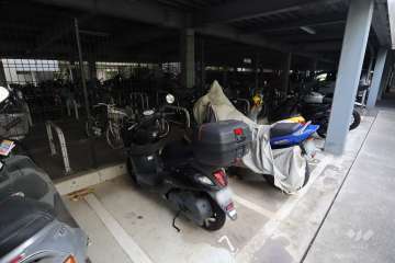 バイク置場