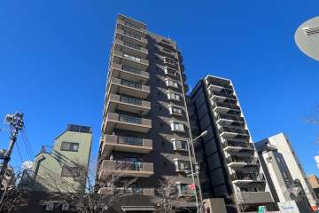 コスモ田端北の外観（南東側から）