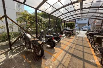 バイク置場