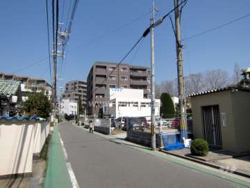 コスモ池田公園通りの遠景