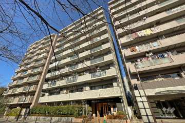 メディウス尾久の原公園の外観（南東側から）