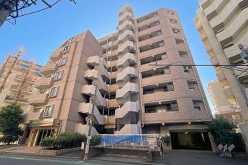 ライオンズマンション町屋第3の外観（北西側から）