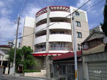 パレ・シェール池田城南の外観（南東側から）