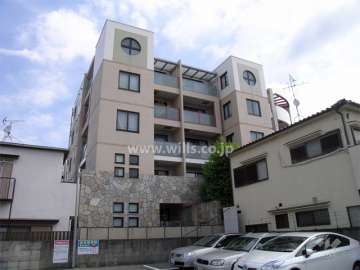 パレ・シェール池田城南の外観（南側から）