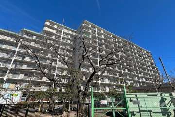 田端スカイハイツの外観（南西側から）