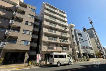 藤和シティコープ西尾久の外観（西北側から）　
