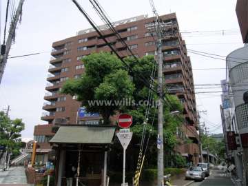 シティハイツ池田駅前(ステーションN）の外観（南側から）