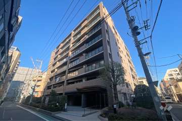 シャリエ日暮里の外観（南側から）