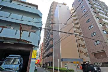 モリス日暮里駅前の外観(北東側から)