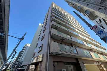 日神パレステージ田端の外観（南西側から）.