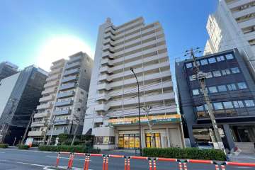 ハイライフ田端の外観（北側から）