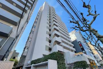 ハイライフ田端の外観（南東側から）