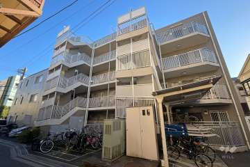 グランデール三ノ輪の外観（北西側から）