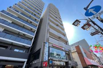 サンシティ三ノ輪の外観（北側から）