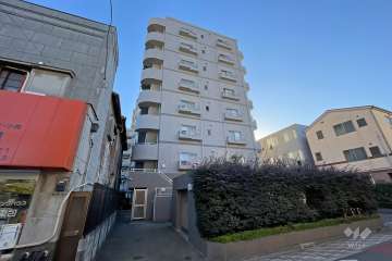 グランハイム町屋の外観（北東側から）