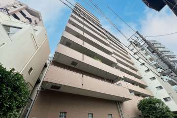 ジェイシティ西日暮里の外観（西側から）