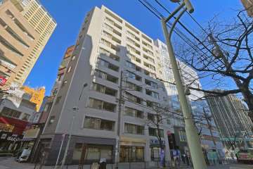 アピス日暮里の外観（南西側から）