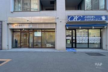 敷地内1階部分の店舗
