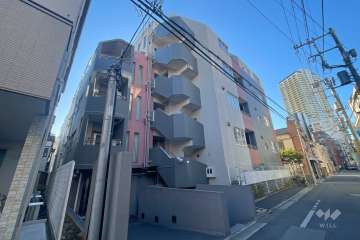 グランベル日暮里アスリアの外観（北西側から）