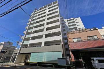 ウィルローズ三ノ輪の外観（南東側から）