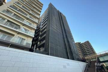 プレールドゥーク東京イースト4リバーサイドの外観（北東側から）