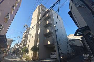 ドルチェ日暮里の外観（北東側から）