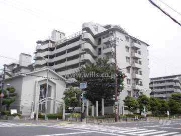 アルビス池田201号棟の外観（北西側から）