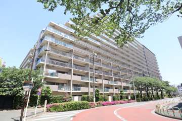 東京フォレストミッドガーデンシティザテラスの外観（南西側から）