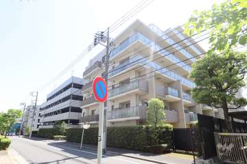 東京フォレストミッドガーデンシティザテラスの外観（北西側から）
